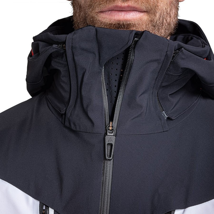 Куртка чоловіча утеплена Schoeffel SKI JACKET SCALOTTAS M 48 Black/white 9990 (10-23370-WRH)