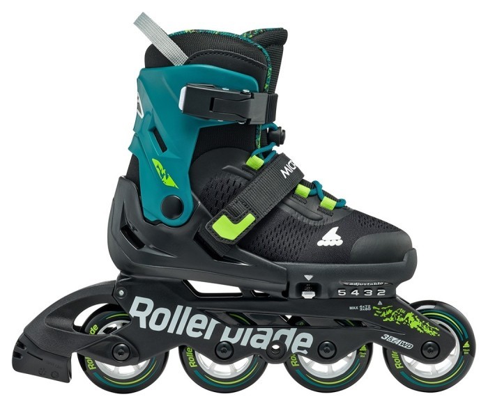 Ролики Rollerblade Microblade XT black-petrol green
