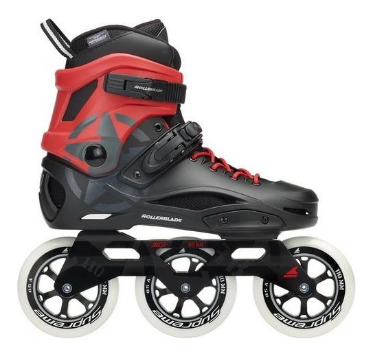 Роликові коньки для дорослих Rollerblade RB 110 3WD 36.5 (5US) 230мм Black/red (07853400 741) O