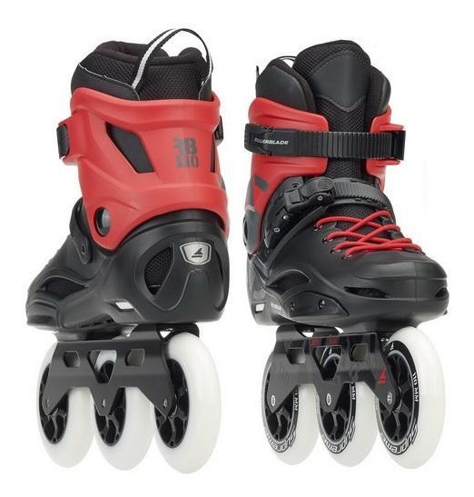 Роликові коньки для дорослих Rollerblade RB 110 3WD 36.5 (5US) 230мм Black/red (07853400 741) O