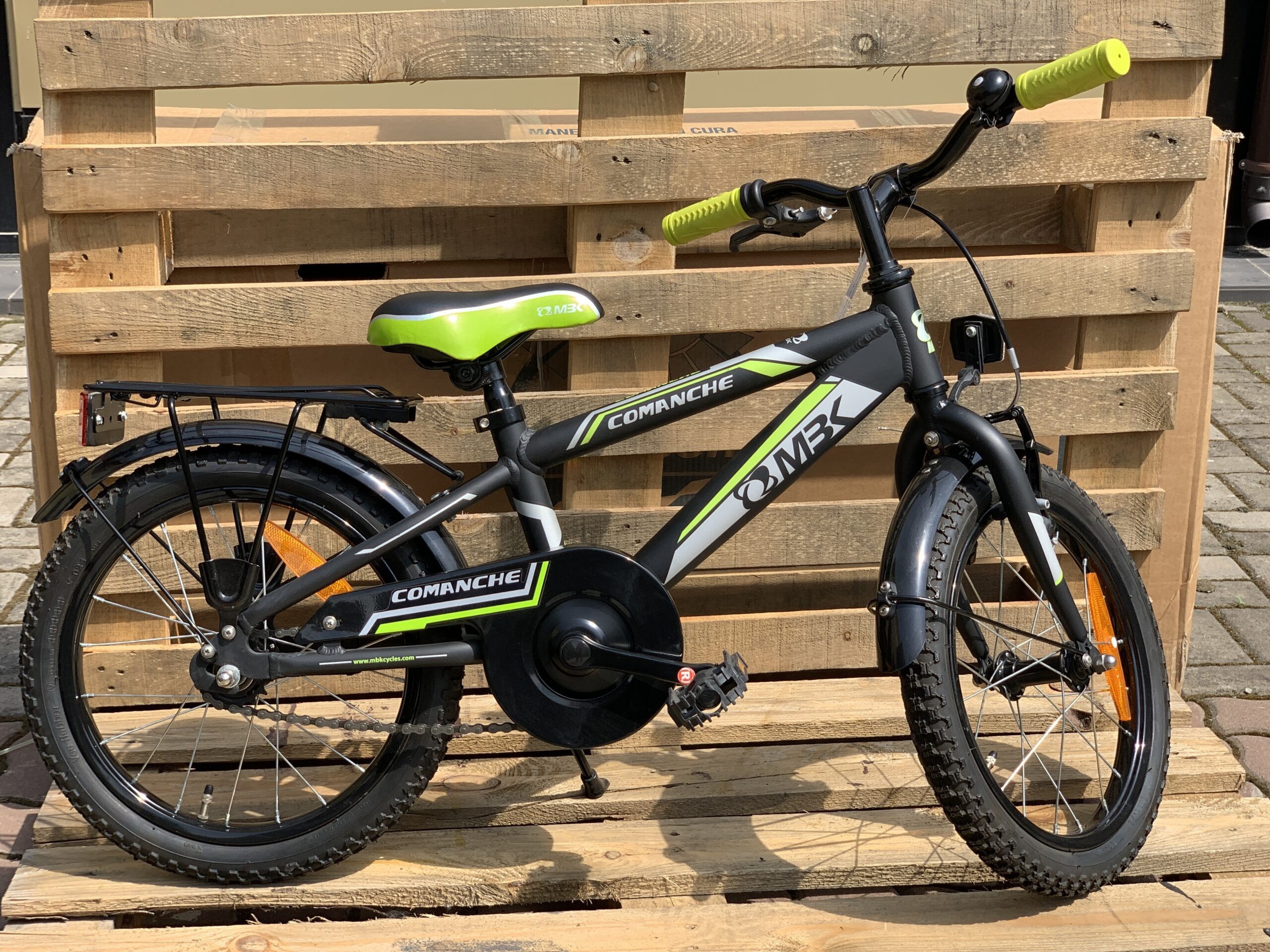 Велосипед MBK Comanche Black/Green 16”