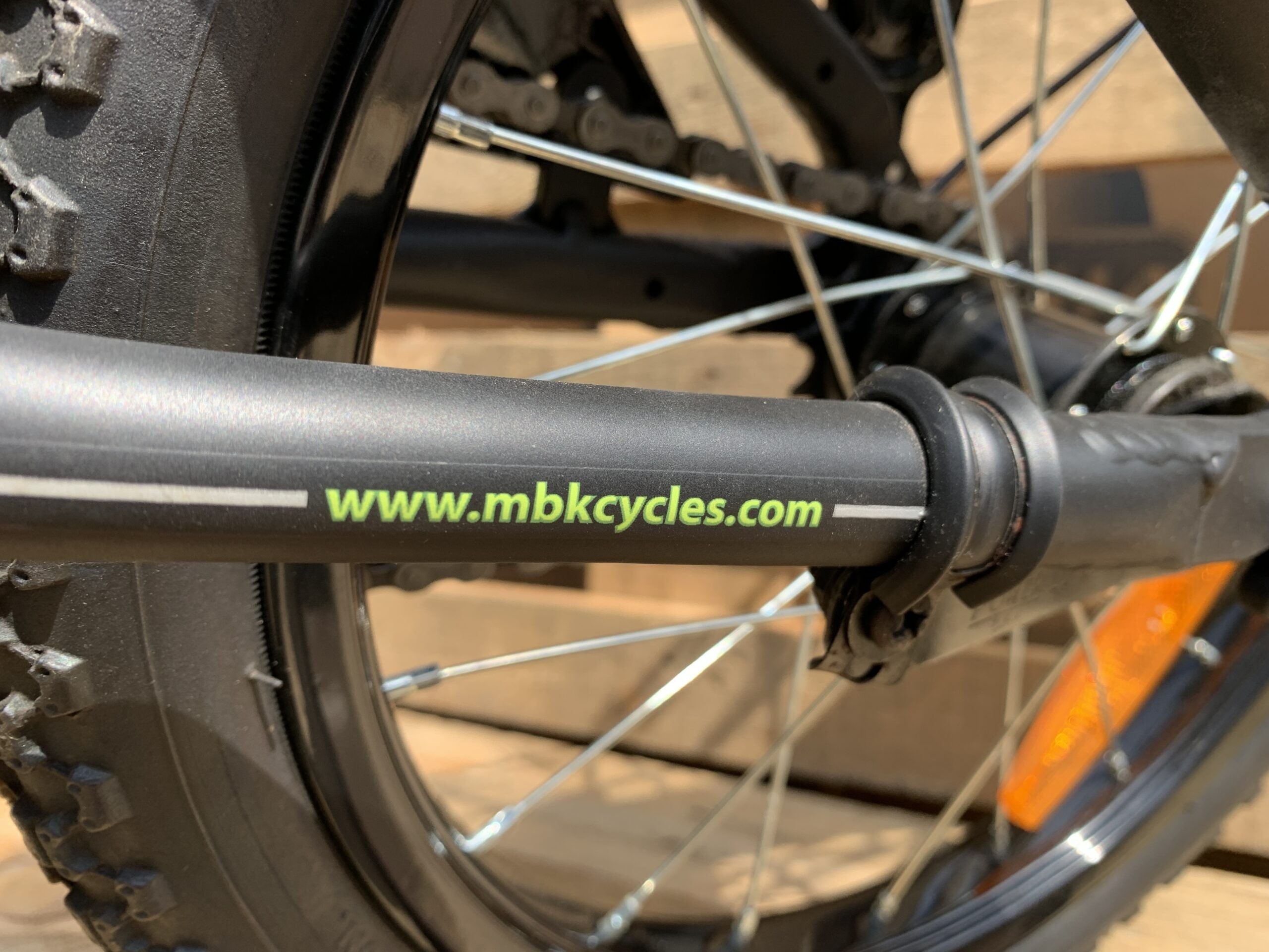 Велосипед MBK Comanche Black/Green 16”