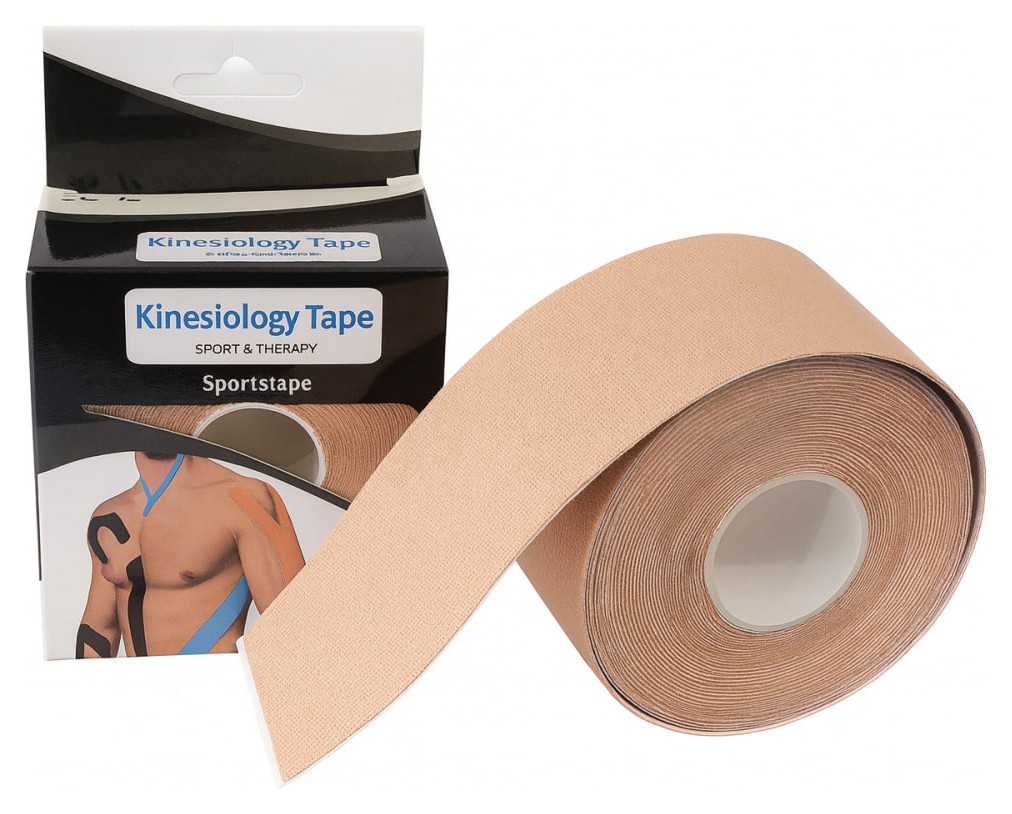 Кінезіо тейп 5 см х 5м Bavar Sport (589)