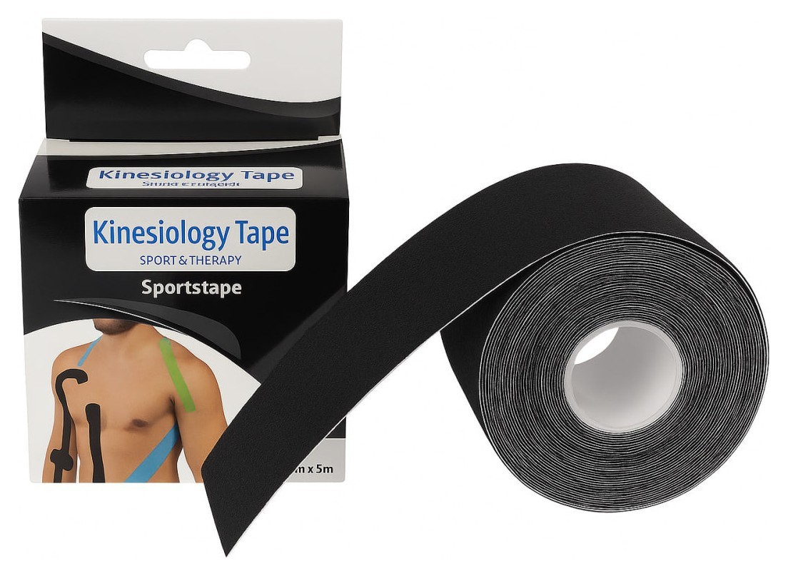 Кінезіо тейп 5 см х 5м Bavar Sport (589)