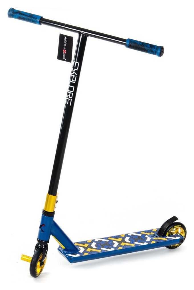Трюковий самокат Explore STORM DELUXE New (Синій)