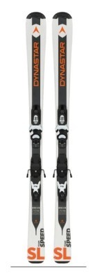 Лижі гірські для підлітків (комплект) Dynastar TEAM SPEED+KID-X 4 110см White/orange/black (DAFJY03+FCFK002) O