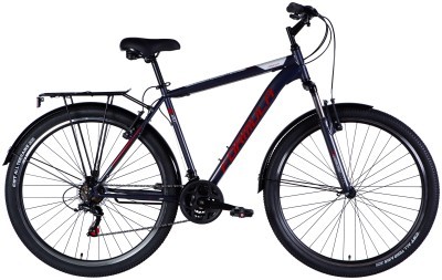 Велосипед ST 28&quot; Formula MAGNUM DD FR рама-20,5&quot; темно-сріблястий з червоним 2025