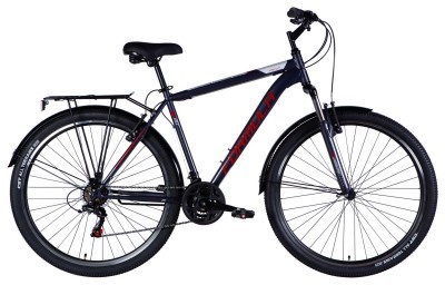 Велосипед ST 28" Formula MAGNUM DD FR рама-20,5" темно-сріблястий з червоним 2025
