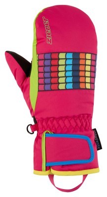 Ziener рукавиці лижні Lamilo Jr pop pink 3