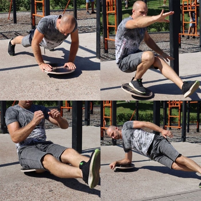 Балансувальний диск ex-board (Ø 40 см, H = 7 см)