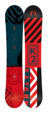 Сноуборд K2 RAYGUN 156 Red/black/emerald (11A0020)