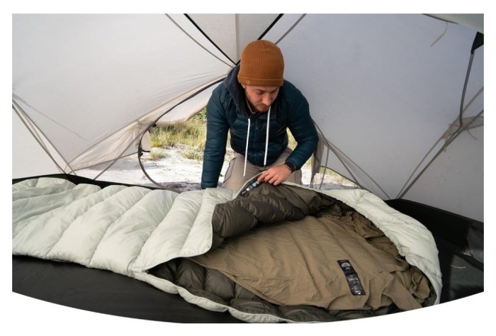 Підкладка для спального мішка Naturehike CNH22SD016, нейлон, коричнева