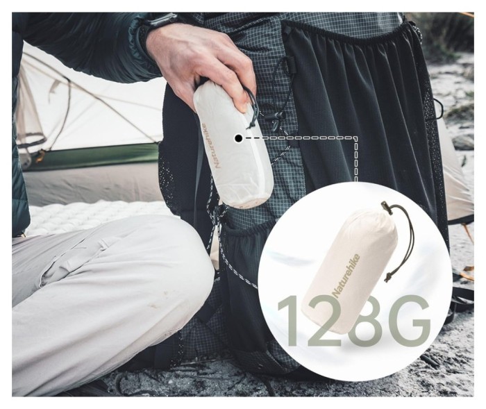 Підкладка для спального мішка Naturehike CNH22SD016, нейлон, коричнева