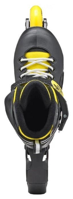 Ролики Rollerblade Fury black-yellow