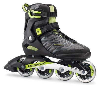Роликові коньки для дорослих Rollerblade SPARK 84 40 (7.5US) 255мм Black/green (07849700 T83)