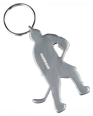 Munkees 3497 брелок-відкривачка Icehockey Player grey
