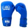 Шкіряні рукавички для боксу Maraton Top King # 8 OZ, Червоний Фото - 1