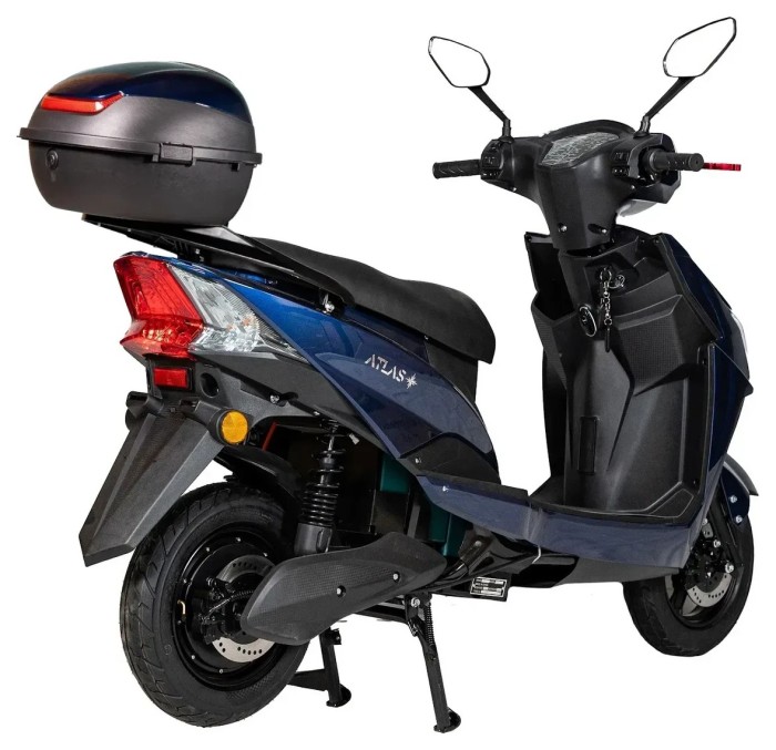 Електроскутер ATLAS Spider Box 1500W Cyan Blue