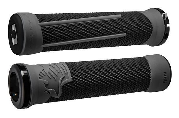 Гріпси ODI AG-2 Black/Graphite w/ Black clamps (черно-графітові з чорними замками)