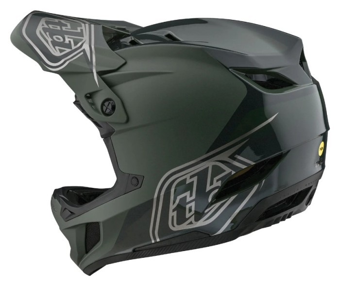 Вело шолом TLD D4 POLYACRYLITE HELMET SHADOW [OLIVE] XL