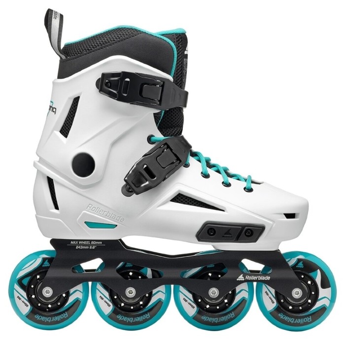 Ролики Rollerblade Lightning W white-aqua