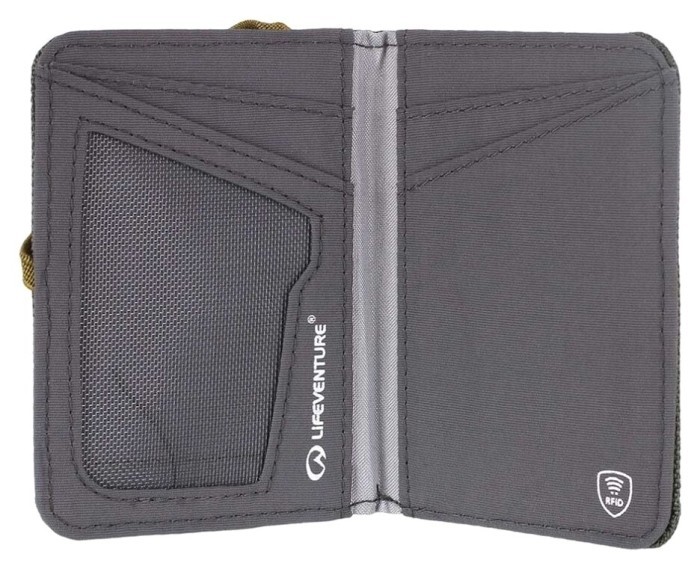 Гаманець Lifeventure Recycled RFID Card Wallet olive