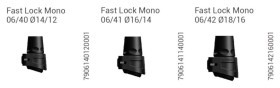 Затискне з'єднання Gabel 06/42 Fast Lock Mono Ø18/16