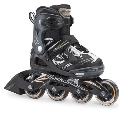Роликові коньки дитячі Bladerunner PHASER FLASH 28-32 (K11.0) 175-205мм Black/orange (0T816900 956)