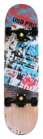 Cкейтборд USD PRO OFFCUTS 31.0″ Pink/black/multicolor (USB21J1S)