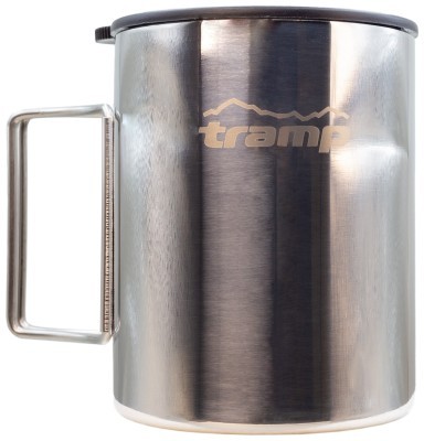 Термокухоль TRAMP зі складними ручками та поїлкою 500мл UTRC-142 metal