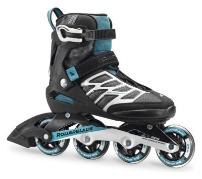 Роликові коньки для дорослих Rollerblade SPARK 80 W 36.5 (6US) 230мм Black/teal blue (07849600 B11)