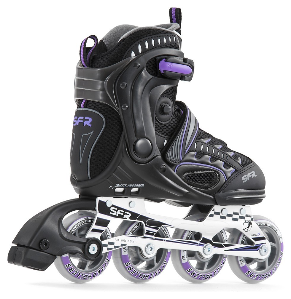 Роликові ковзани SFR RX-XT 37 Black Purple