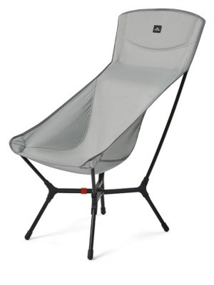 Стілець складаний ультралегкий Naturehike CNK2550JJ013 Yamami YL01, розмір L, алюміній, сірий