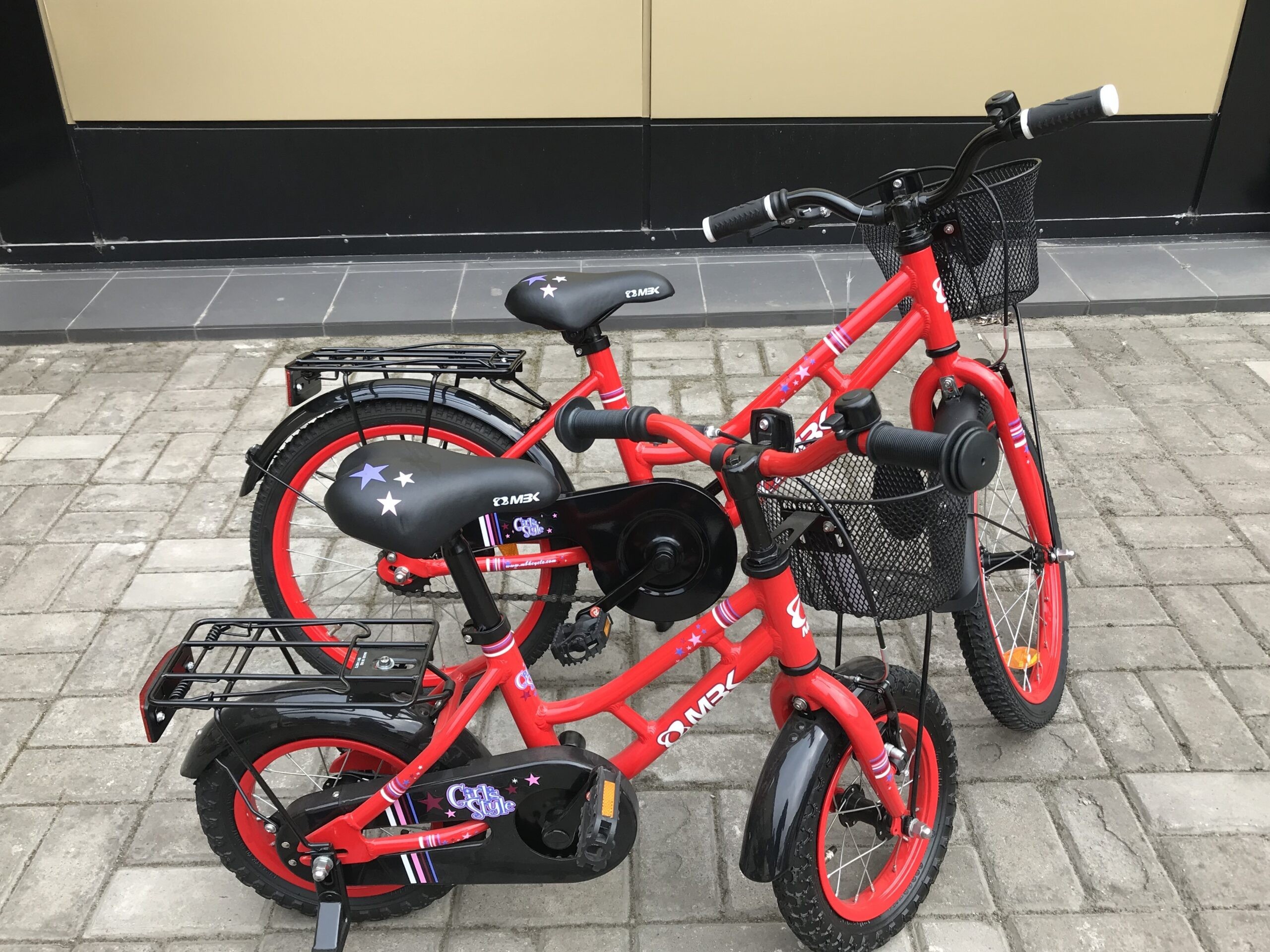 Велосипед MBK Girl Style Hot Red 12”