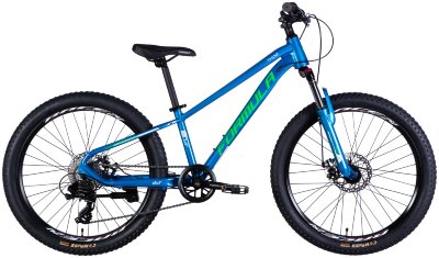 Велосипед AL 24" Formula THOR DD CS рама-12" синьо-зелений 2025