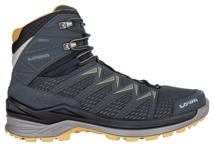 Черевики LOWA Innox Pro GTX MID steel blue-mustard