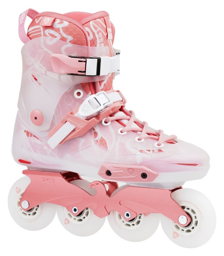 Ролики жіночі Flying Eagle X5F Shadow рожеві