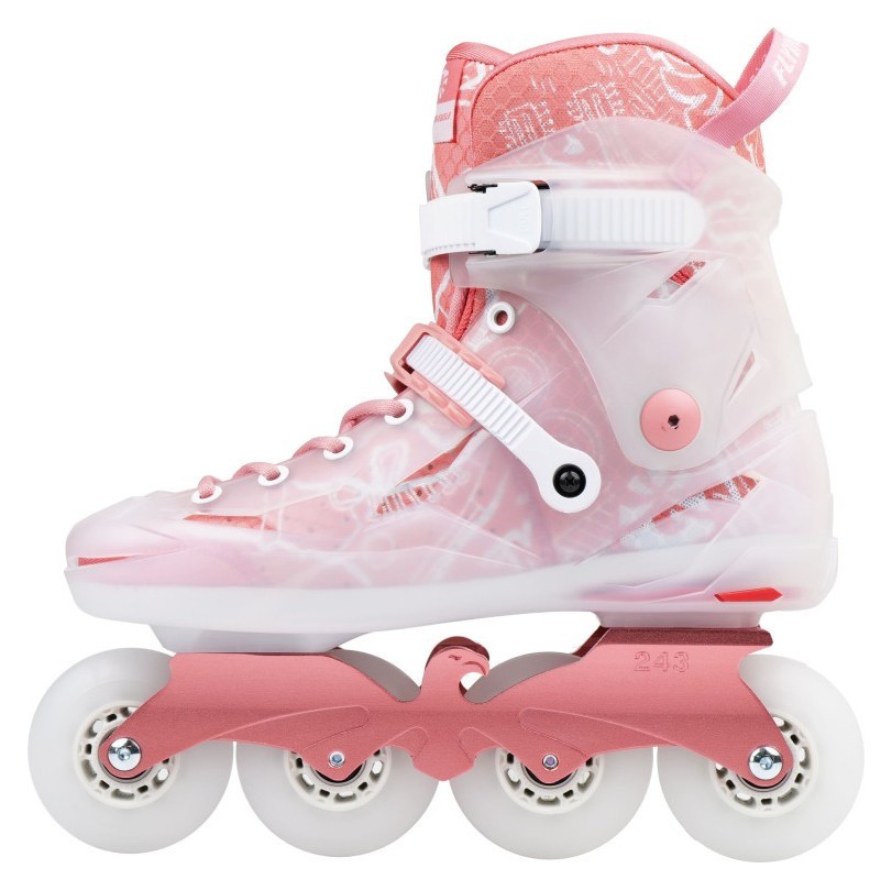 Ролики жіночі Flying Eagle X5F Shadow рожеві