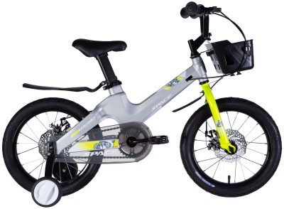 Велосипед MG 16&quot; SPACE KID MOON DD рама-9&quot; сірий 2025