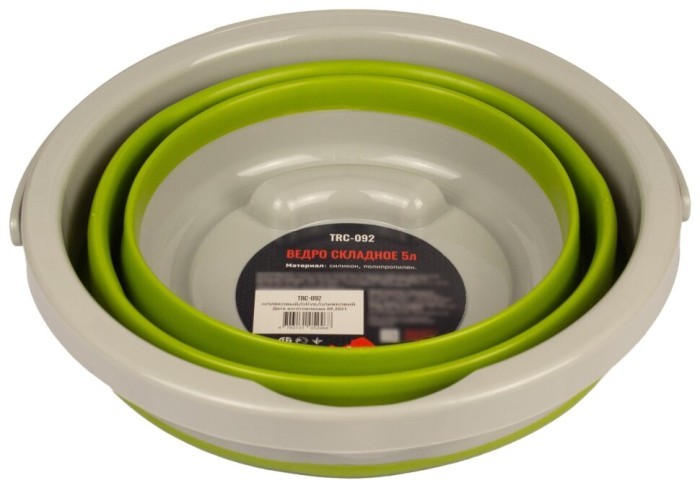 Відро TRAMP складане силіконове 5л