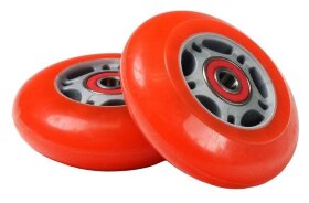 Колеса для Ripstik 76 mm (пара) - Orange/Silver