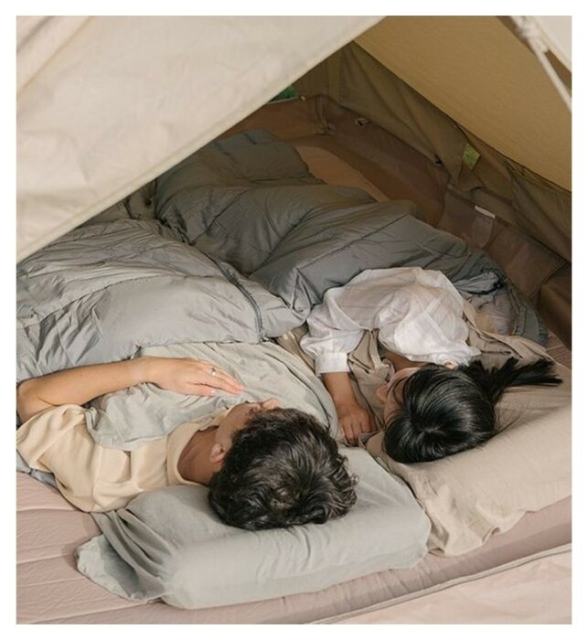 Підкладка для спального мішка Naturehike NH15S012-D, бавовна, світло-зелений