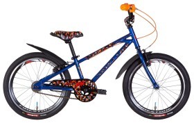Велосипед ST 20&quot; Formula ACTIVE Vbr рама-10&quot; синій 2024 крила, підніжка, дзвоник