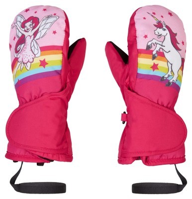 Ziener рукавиці лижні Lemmi Jr pop pink 2