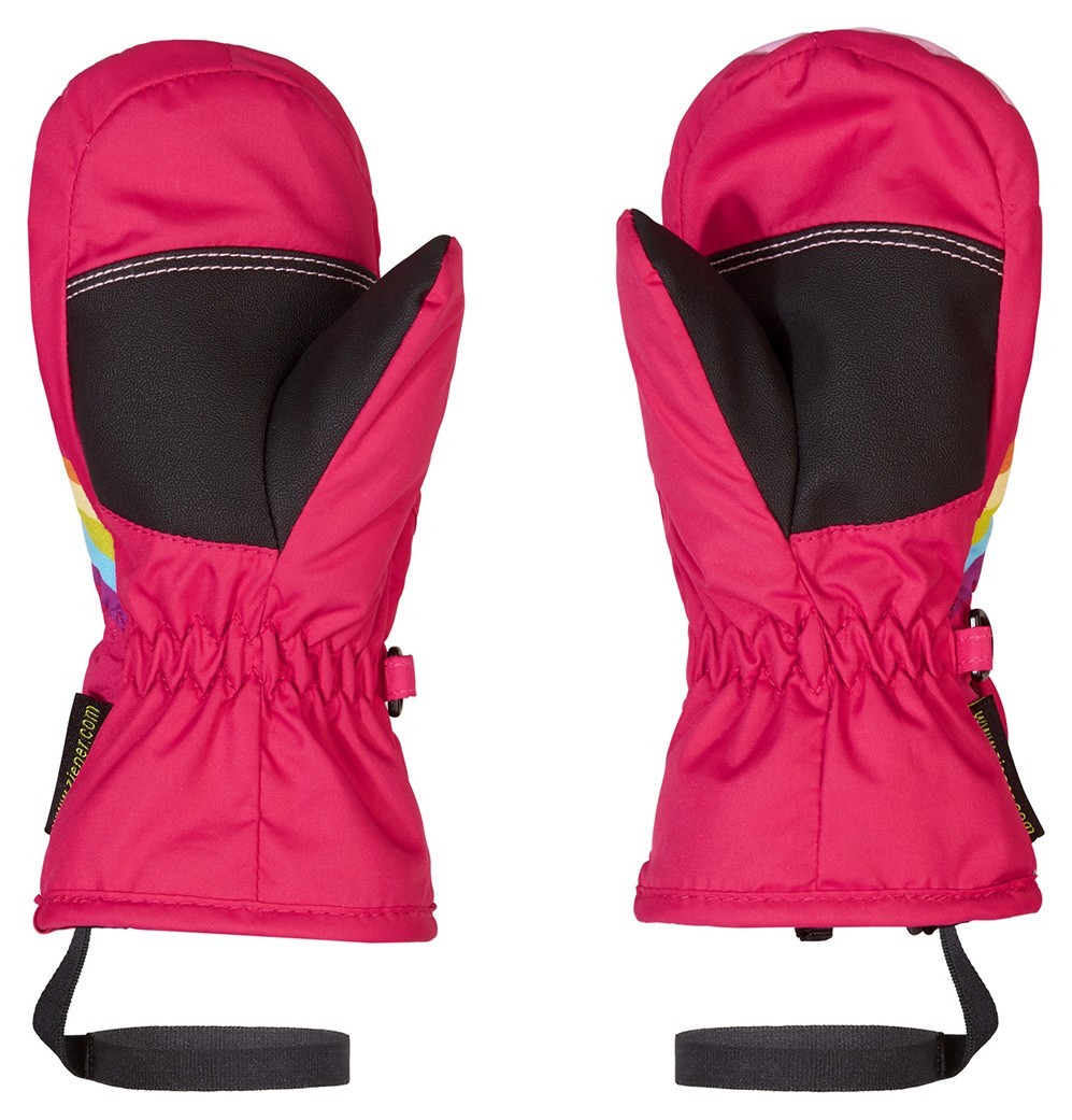 Ziener рукавиці лижні Lemmi Jr pop pink 2