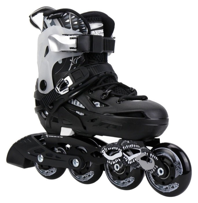 Дитячі розсувні ролики Flying Eagle S6S Junior чорні