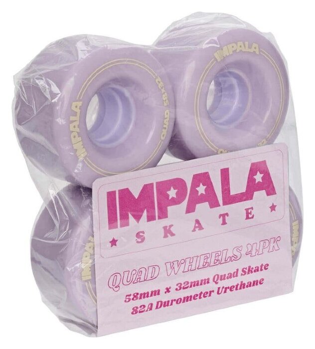 Impala колеса для роликів 4 Pack - Pastel Lilac