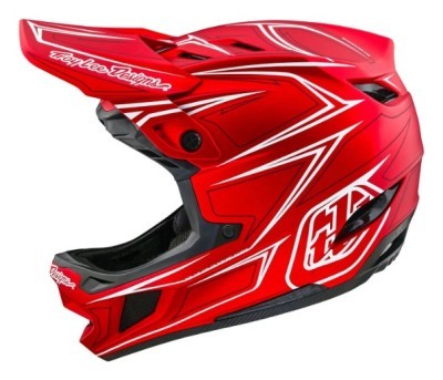 Вело шолом TLD D4 COMPOSITE HELMET PINNED [RED] XL