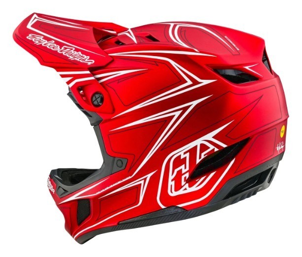 Вело шолом TLD D4 COMPOSITE HELMET PINNED [RED] XL