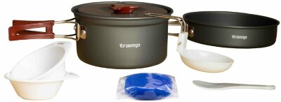 Набір посуду Tramp з анодованого алюмінію на 1-2 персони 1л UTRC-144 (025)